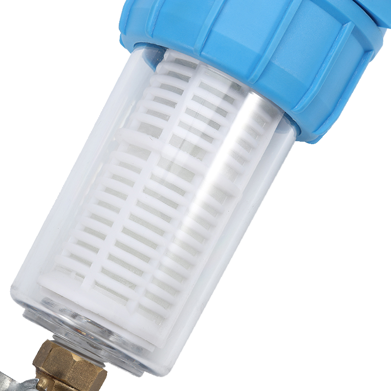 RH-06J5B Filtro de agua individual con válvula de retroceso de cobre