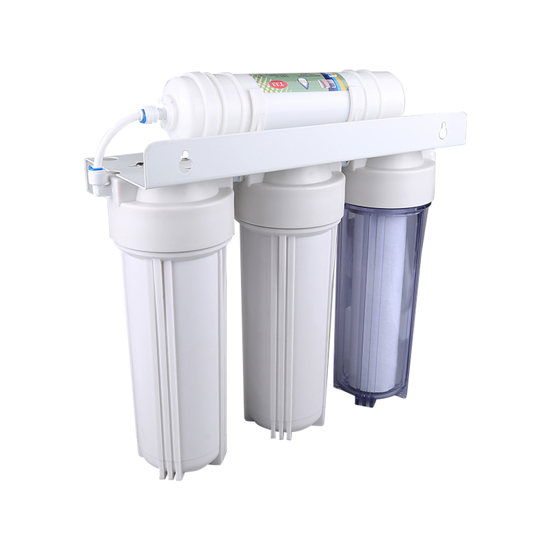 RH-JL4 Filtro de agua de cuatro etapas PET con cartucho