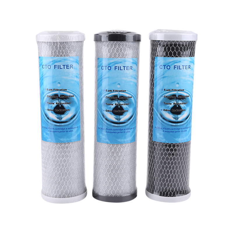 RH-CTO10 PP Cartucho de filtro de agua de carbón activado 