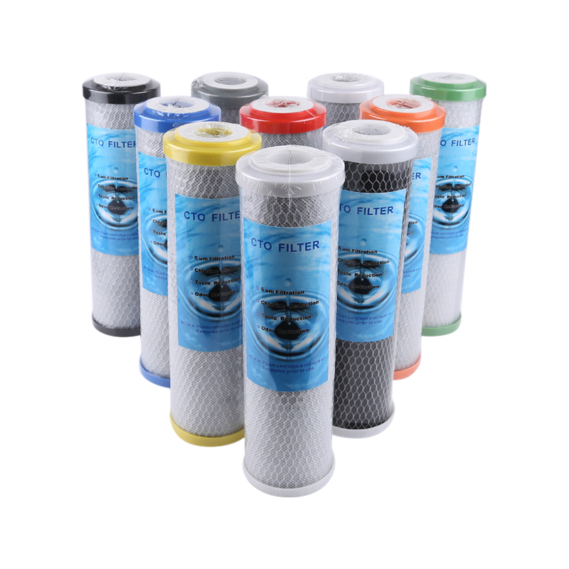 RH-CTO10 PP Cartucho de filtro de agua de carbón activado 