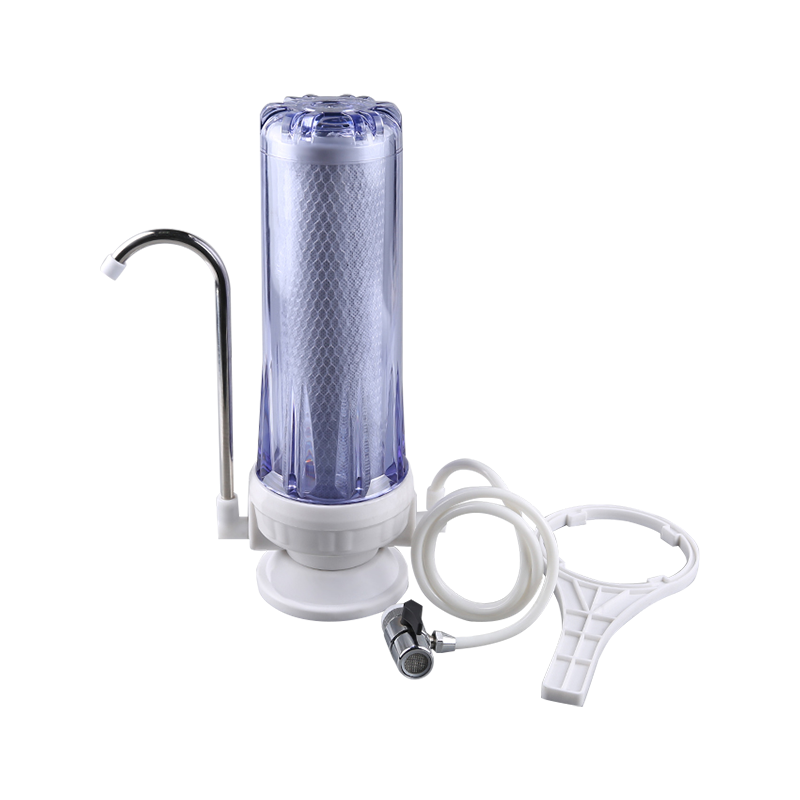 RH-JJ1 Filtro de agua de encimera simple PET con manguera