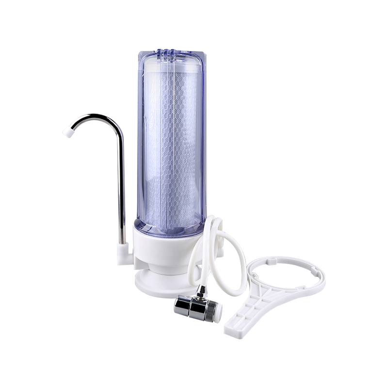 RH-JJ1 Filtro de agua de encimera simple PET con manguera