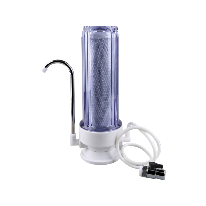 RH-JJ1 Filtro de agua de encimera simple PET con manguera