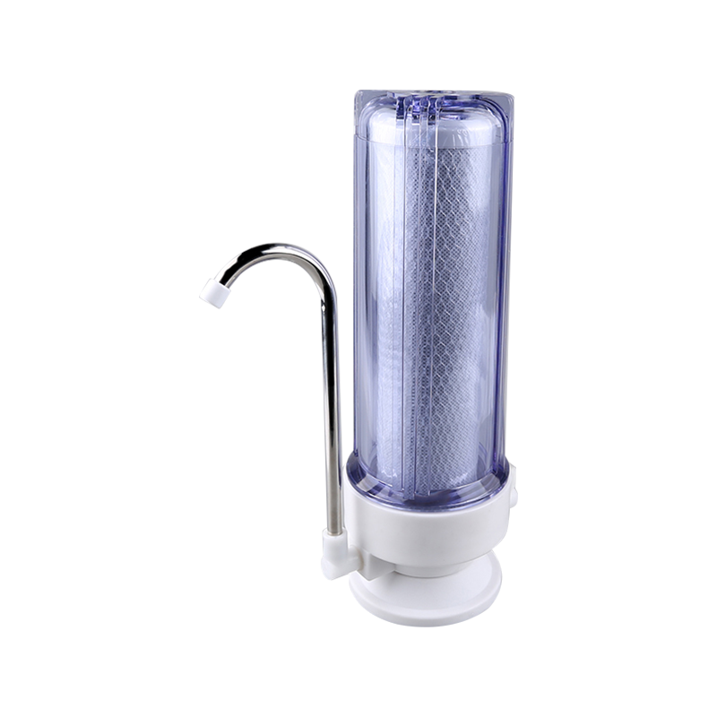 RH-JJ1 Filtro de agua de encimera simple PET con manguera